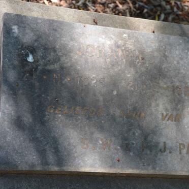 PALM Johannes 1925-1927