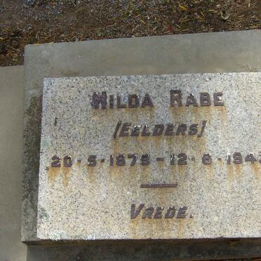 RABE Hilda nee EELDERS 1879-1943