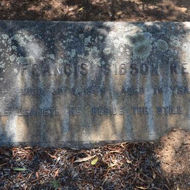 REID Francis Sibson -1950