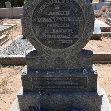 SIDDLE Charles William 1916-1941 :: SIDDLE Louis Best 1886-1970 :: SIDDLE Gerty 1892-1985