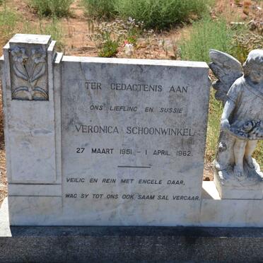 SCHOONWINKEL Veronica 1951-1962