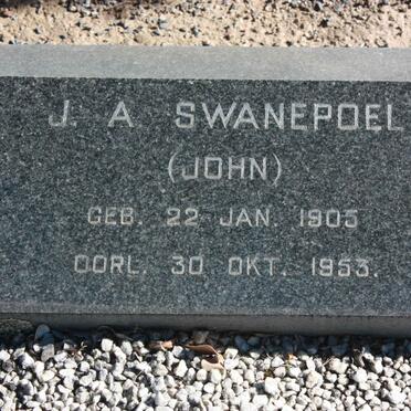 SWANEPOEL J. A. 1905-1953
