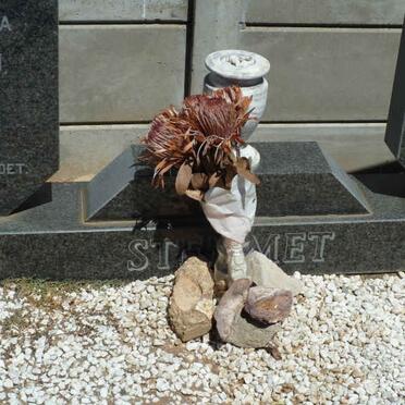 STEMMET Johannes J. 1916-1987 &amp; Jacomina C. 1930-2009