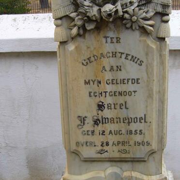 SWANEPOEL Sarel F. 1855-1909