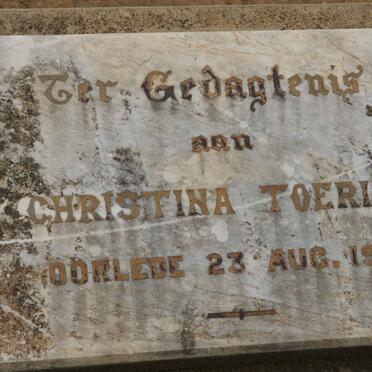 TOERIEN Christina -1921
