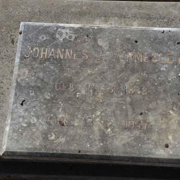 VERMEULEN Johannes J. 1882-1947
