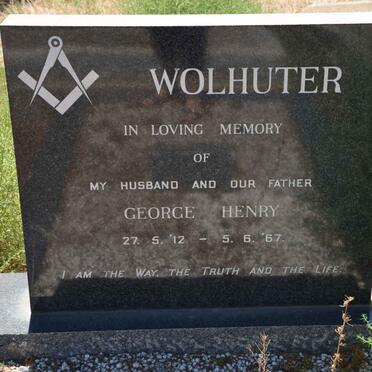 WOLHUTER George Henry 1912-1967 &amp; Eunice Huldah 1911-1990