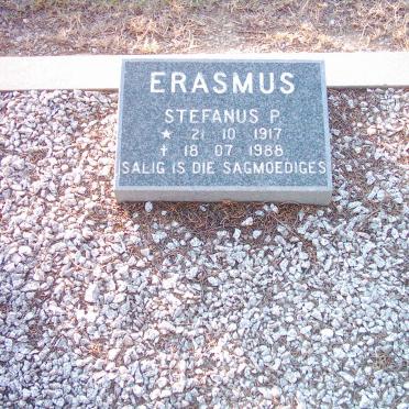 ERASMUS Stefanus P. 1917-1988