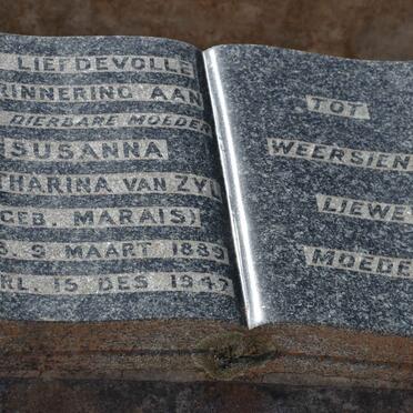 ZYL Susanna Catharina, van nee MARAIS 1889-1947