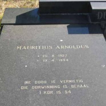 TOIT Mauritius Arnoldus, du 1927-1994