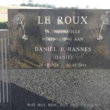 ROUX Daniel Johannes, le 1928-2011