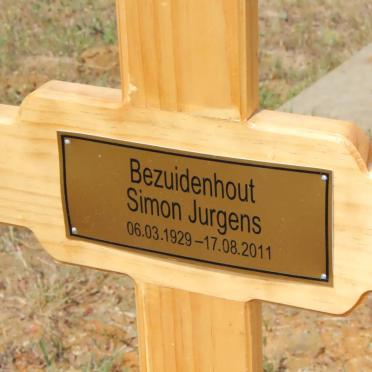 BEZUIDENHOUT Simon Jurgens 1929-2011