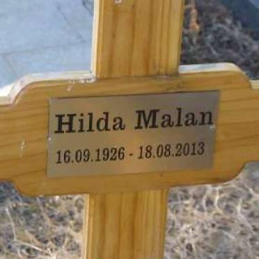 MALAN Hilda 1926-2013