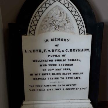 Western Cape, WELLINGTON, Urban area