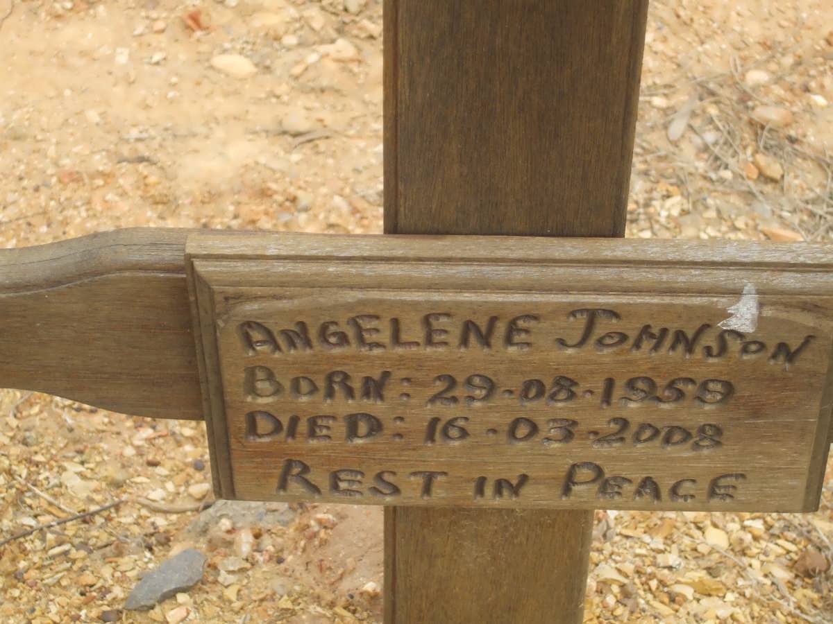 JOHNSON Angelene 1959-2008