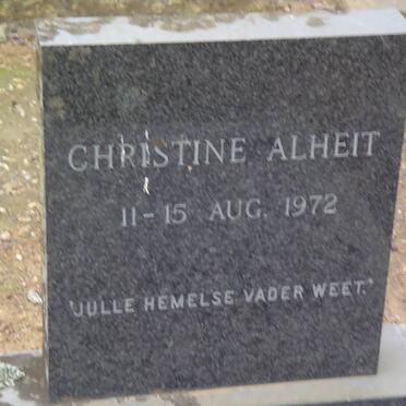 ALHEIT Christina -1972