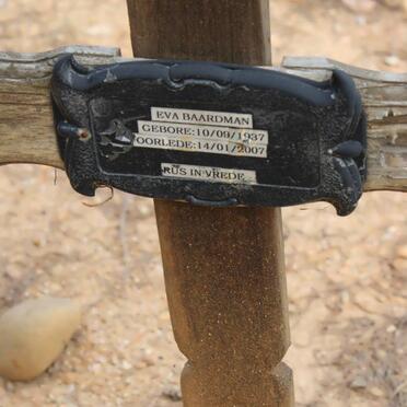 BAARDMAN Eva 1937-2007