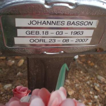 BASSON Johannes 1963-2007