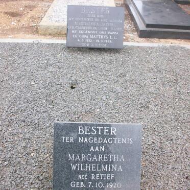 BESTER GRAVE