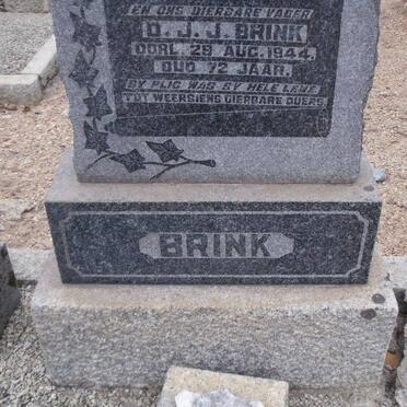 BRINK D.J.J. -1944 &amp; B. STEENKAMP -1932