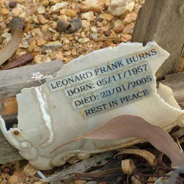 BURNS Leonard Frank 1957-2005