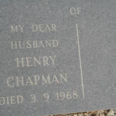 CHAPMAN Henry -1968