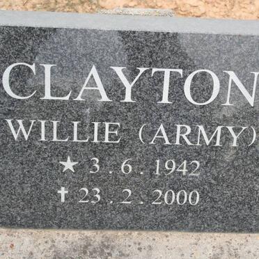 CLAYTON Willie 1942-2000