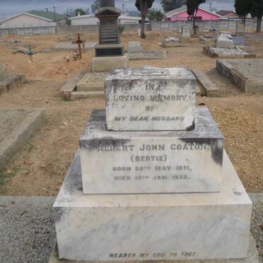 COATON Albert John 1871-1922