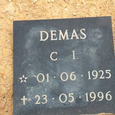 DEMAS C.I. 1925-1996