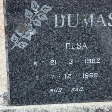 DUMAS Elsa 1962-1969