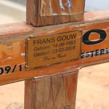 GOUW Frans 1953-2009