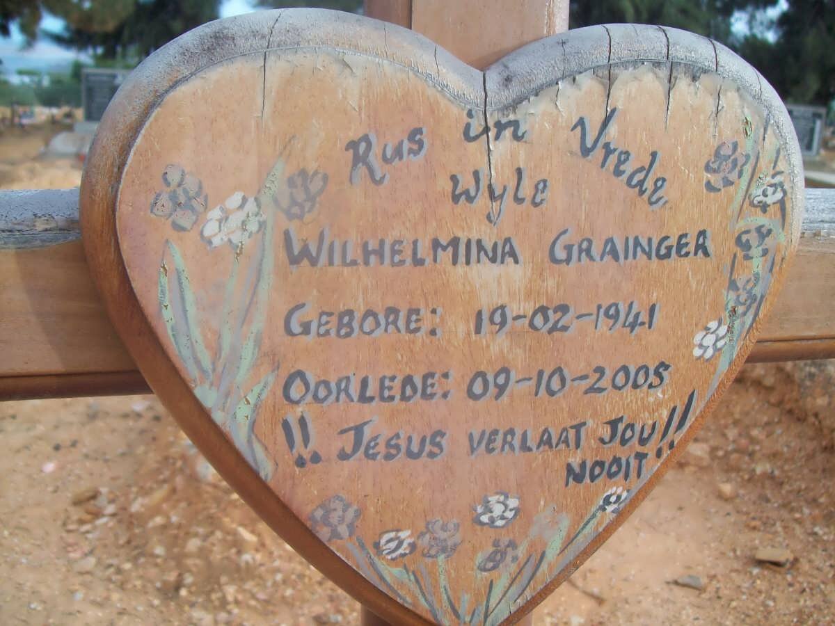 GRAINGER Wilhelmina 1941-2005