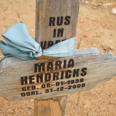 HENDRICKS Maria 1939-2008