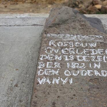 ROSSOUW D.E.P. -1822