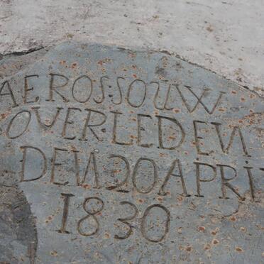 ROSSOUW A.E. -1830