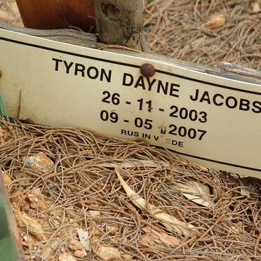 JACOBS Tyron Dayne 2003-2007
