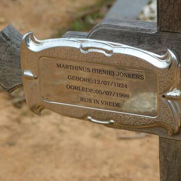 JONKERS Marthinus 1924-1998