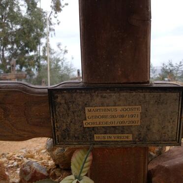 JOOSTE Marthinus 1971-2007