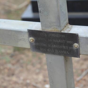 JOHNSTON Eva 1920-1999