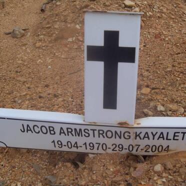 KAYALETHU Jacob Armstrong 1970-2004