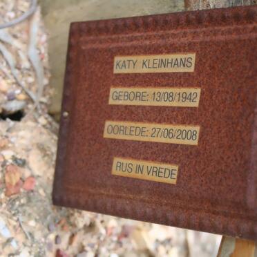 KLEINHANS Katy 1942-2008