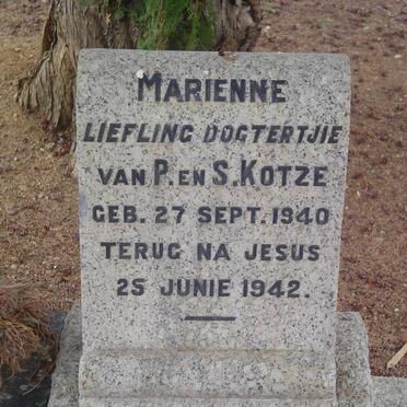 KOTZE Marienne 1940-1942