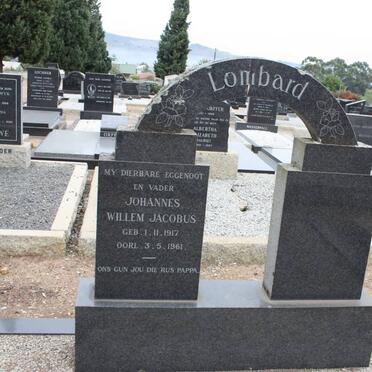 LOMBARD Johannes Willem Jacobus 1917-1961