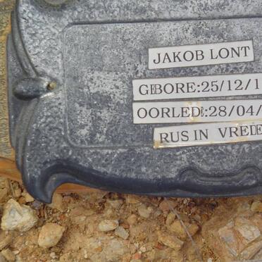 LONT Jakob 1937-2007