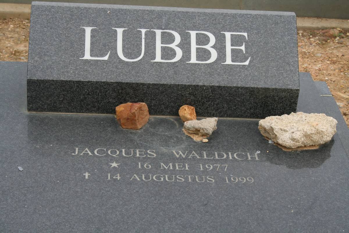 LUBBE Jacques Waldich 1977-1999