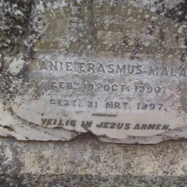 MALAN Danie Erasmus 1900-1907