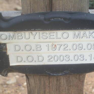 MAKINA Nombuyiselo 1972-2003