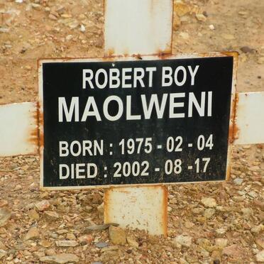 MAOLWENI Robert Boy 1975-2002