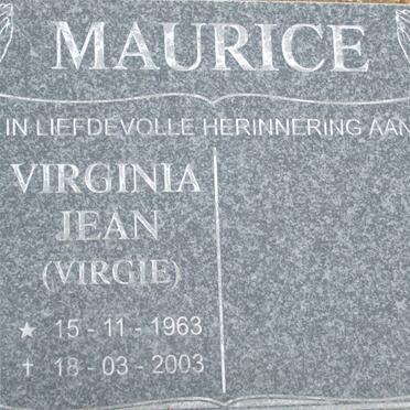 MAURICE Virginia Jean 1963-2003