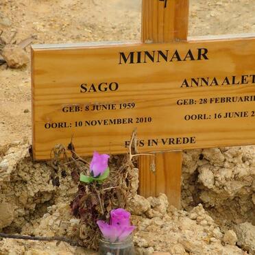 MINNAAR Sago 1959-2010 :: MINNAAR Anna Aletta 1929-2008